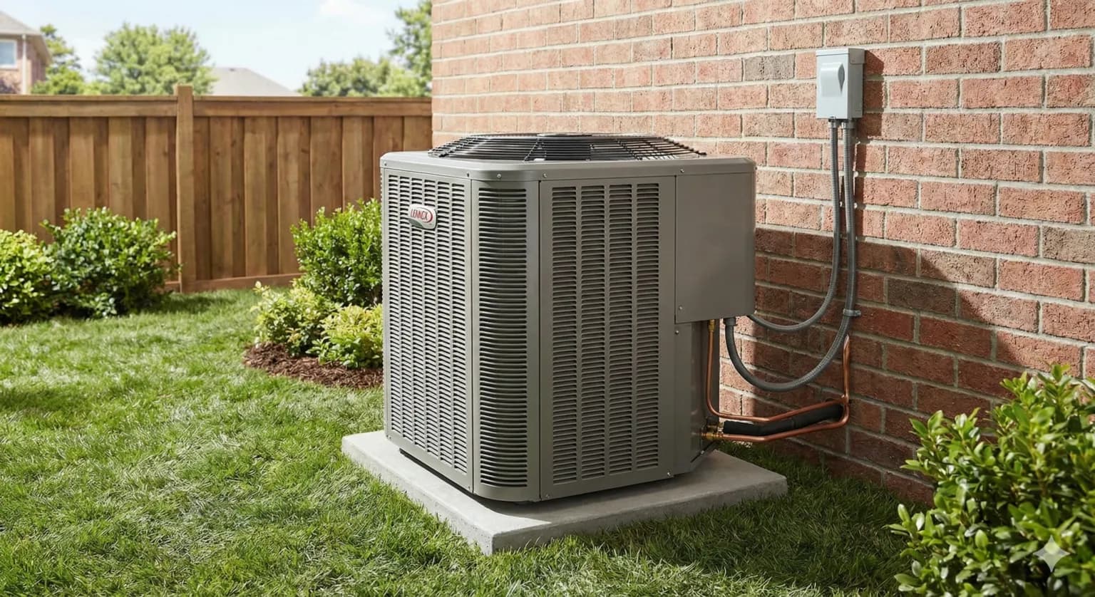HVAC technician servicing a residential system in Toronto